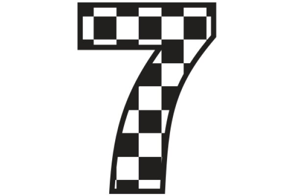 A Checkered Number Seven