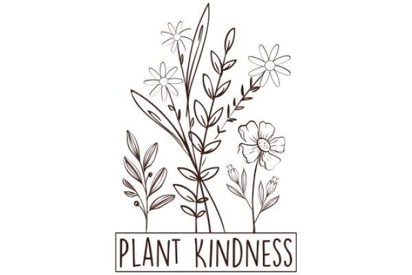 Plant Kindness: A Flowery Affirmation of Nature's Gift