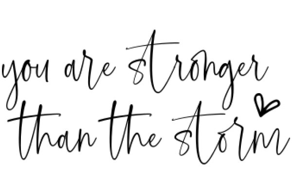 Empowerment Quote: You Are Stronger Than the Storm