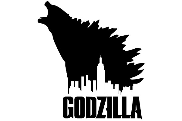 Godzilla's Silhouette: A Cityscape