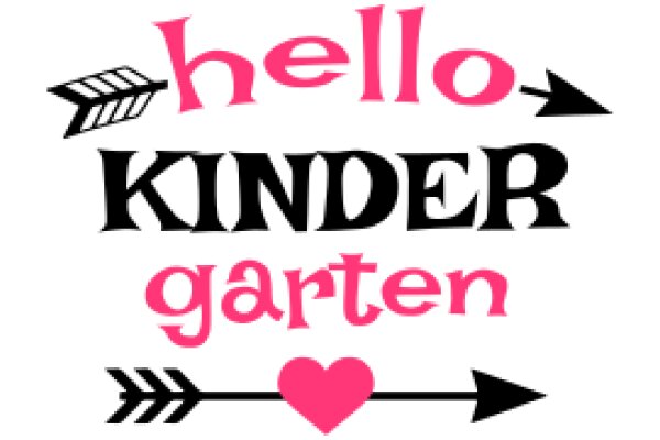 Welcome to Kindergarten: A Playful Sign for a Child-Friendly Environment