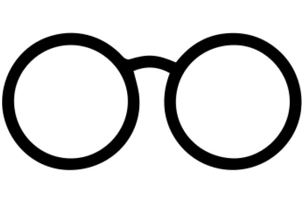 Simplistic Icon of Eyeglasses