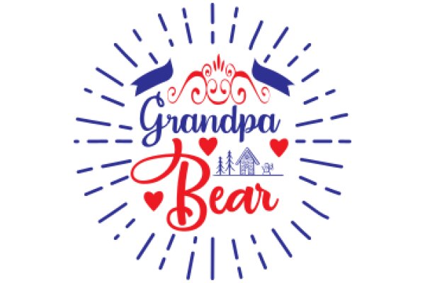 Celebrating Grandpa Bear: A Heartwarming Logo for a Special Occasion