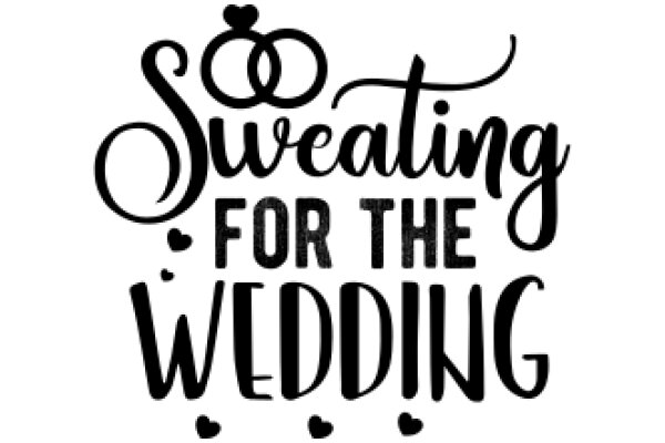 Sweating for the Wedding: A Graphic Design for a Wedding Invitation