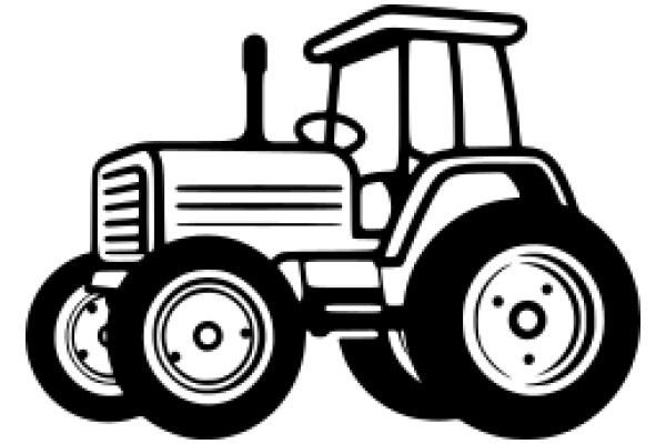 A Classic Illustration of a Tractor