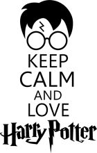 Harry Potter's Keep Calm and Love Poster