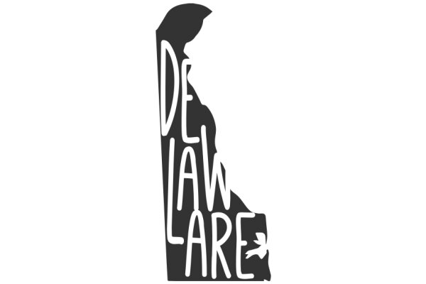 A Silhouette of a State with the Word 'Law' on It