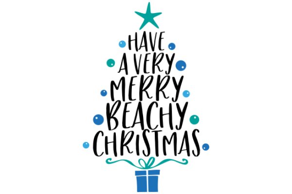 Merry Beachy Christmas: A Festive Greeting from the Shore