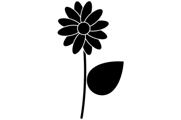 Simplistic Flower and Leaf Design