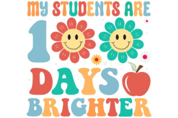 Celebrating Student Success: A Colorful and Joyful Message