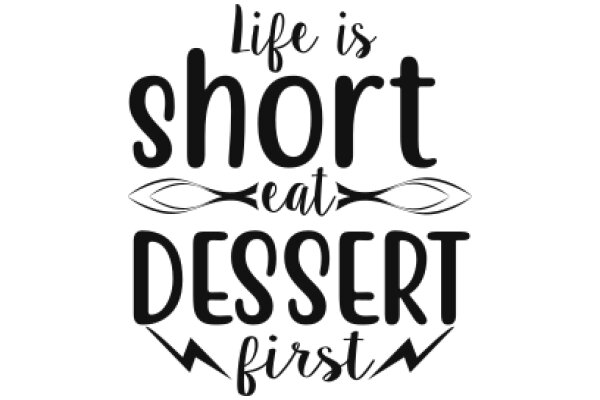 Life's Short, Eat Dessert First: A Playful Perspective on Prioritizing Happiness