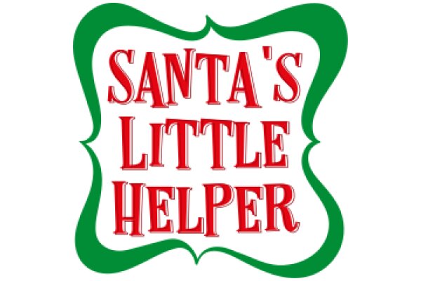 Santa's Little Helper: A Festive Logo