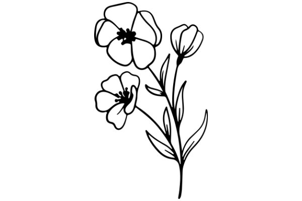 Elegant Flower Illustration