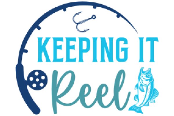 Fishing Reel: Keeping It Real with a Blue and White Design