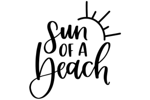 Sun of a Beach: A Graphic Design