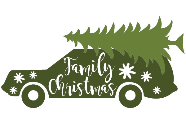 Family Christmas: A Festive Vehicle Decoration