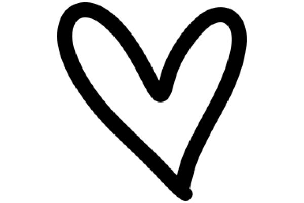 Simplistic Heart Drawing