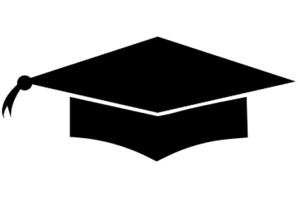 A Simple Icon of a Graduation Cap