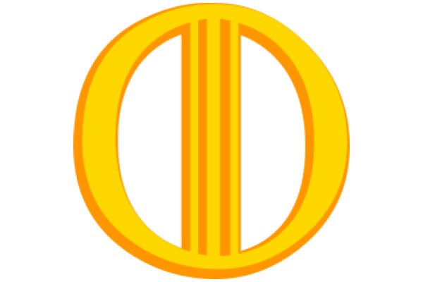 Vibrant Yellow Logo with a Dash