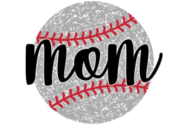 Mom: A Graphic Design of a Baseball Logo