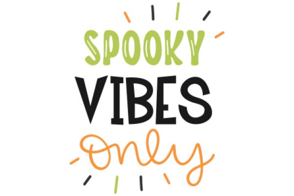 Spooky Vibes Only: A Playful Halloween Logo