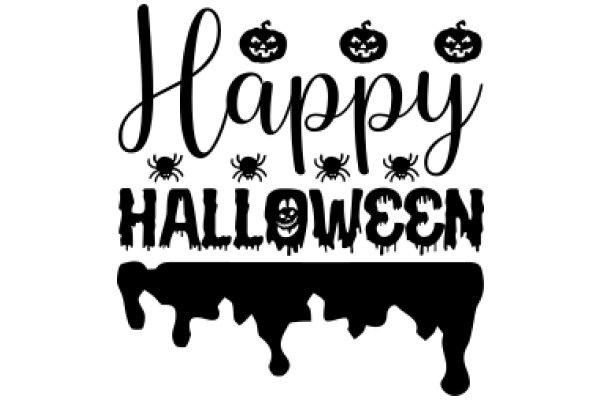 Happy Halloween: A Festive Greeting with a Spooky Twist