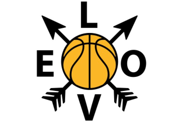 Logo Design: A Stylized Basketball with Arrows