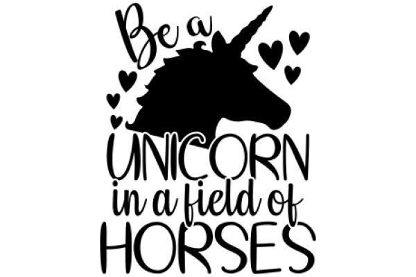 Be a Unicorn in a Field of Horses