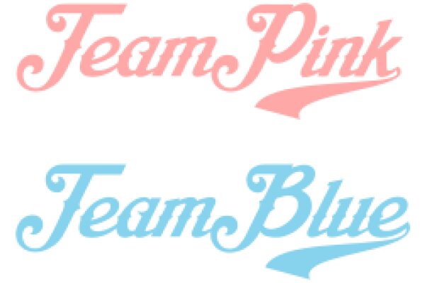 Team Pink and Team Blue: A Visual Comparison of Two Iconic Logos