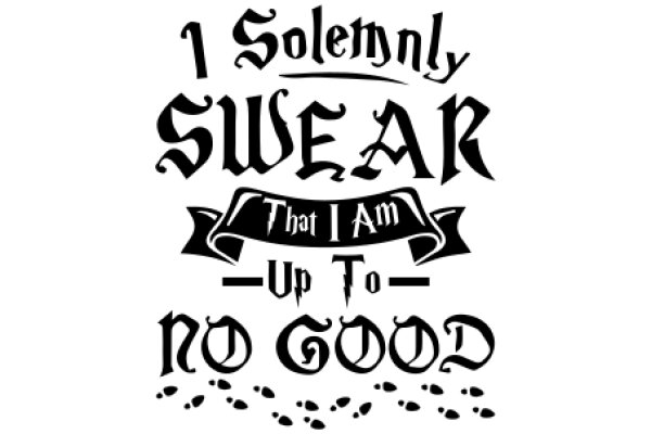 1 Solomonly Swear: That I Am Up to No Good