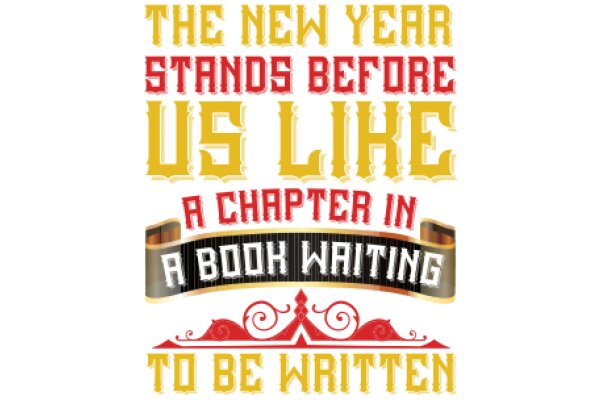 A New Year, A New Chapter: A Book Waiting to Be Written