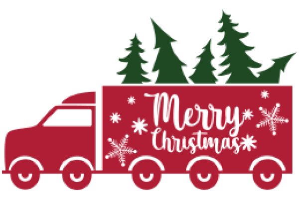 Merry Christmas: A Festive Truck Delivery