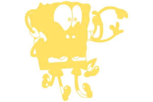 A Yellow SpongeBob SquarePants Character