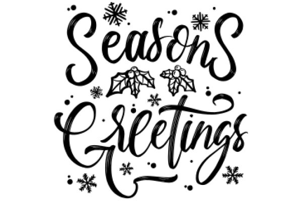 Season's Greetings: A Festive Illustration