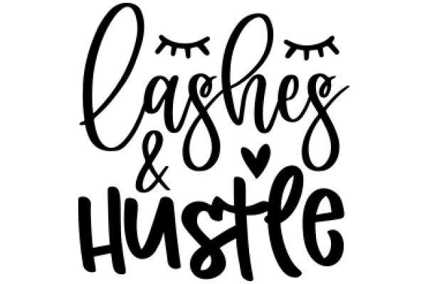 Elegant Sign for Hustle and Cash