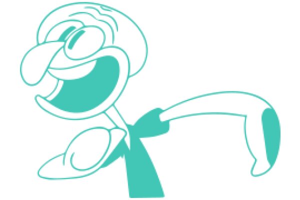 A Cartoon Character's Delightful Expression