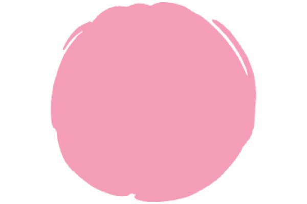 A Soft Pink Circle