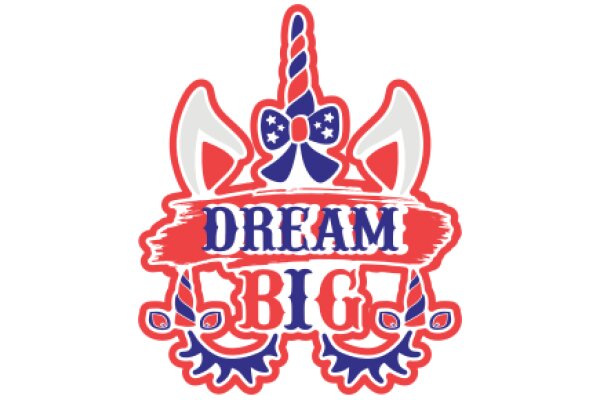 Dream Big: A Colorful Logo for Motivation and Inspiration