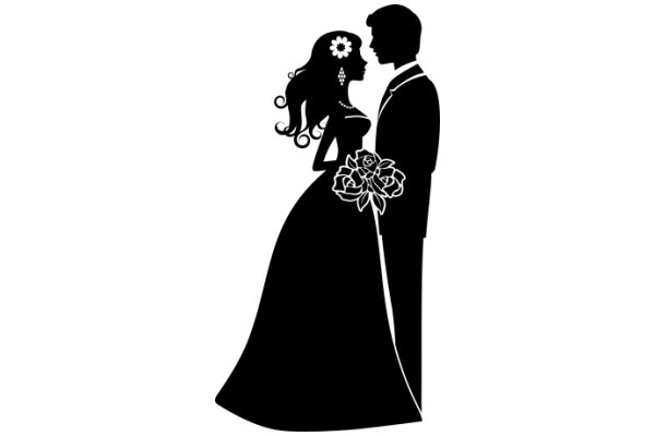 A Silhouette of Romance: A Couple's Love Story