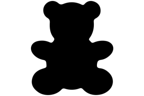 Silhouette of a Teddy Bear