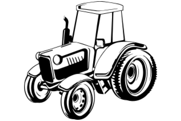 A Classic Illustration of a Tractor