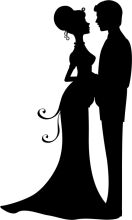 A Silhouette of Romance: A Couple's Intimate Moment