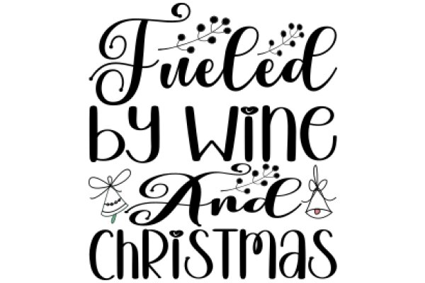 Fueled by Wine and Christmas: A Festive Holiday Greeting