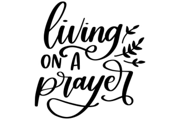 Living on a Prayer: A Graphic Design