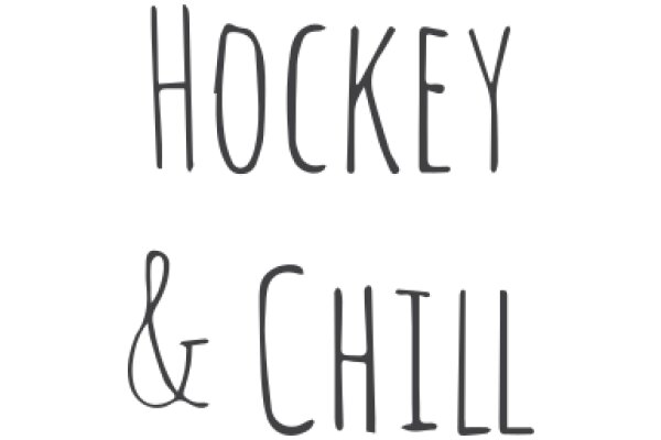 Hockey and Chill: A Cozy Winter Scene