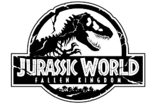 Jurassic World Logo on a White Background