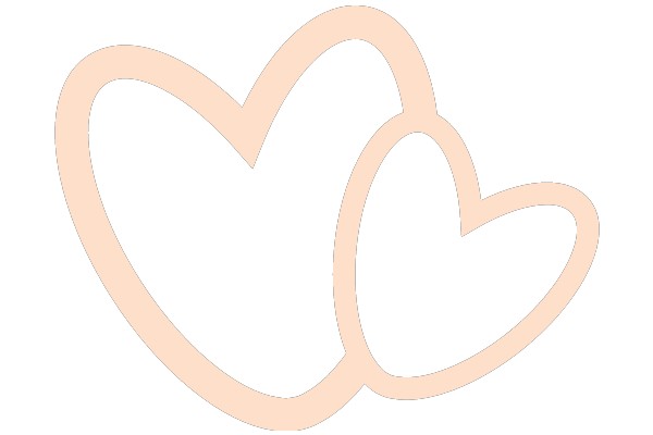 Simplistic Pink Heart Logo