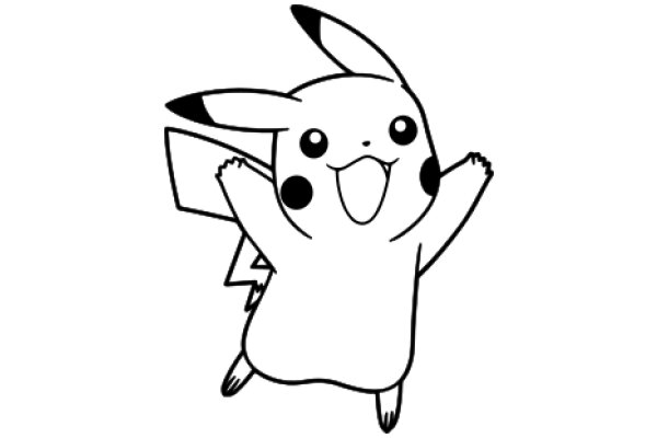 A Playful Pikachu Embrace