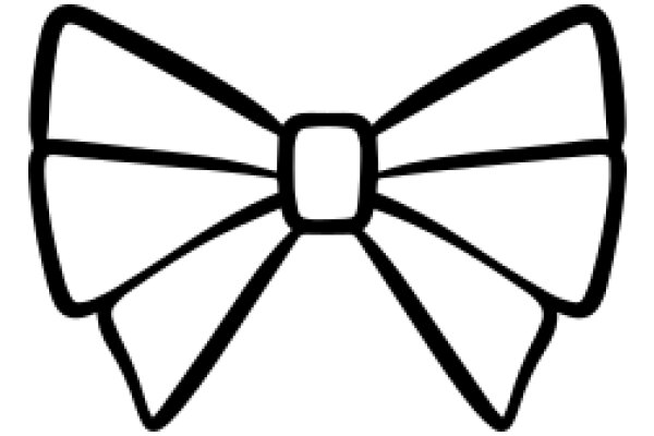 Stylized Bow Tie Icon