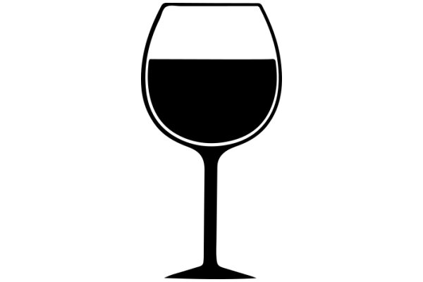 A Simple, Wine Glass Icon